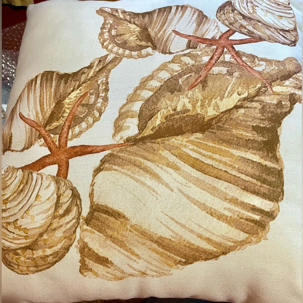 Pottery Barn 20 in Square Pillow. Made in USA, in new condition. Indoor/Outdoor